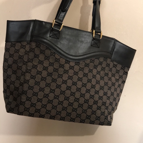 💎 SIGNATURE 💎 GUCCI TOTE EASY OPENING - Picture 14 of 15